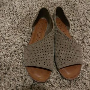 Sole society flats women’s size 6.5 worn once